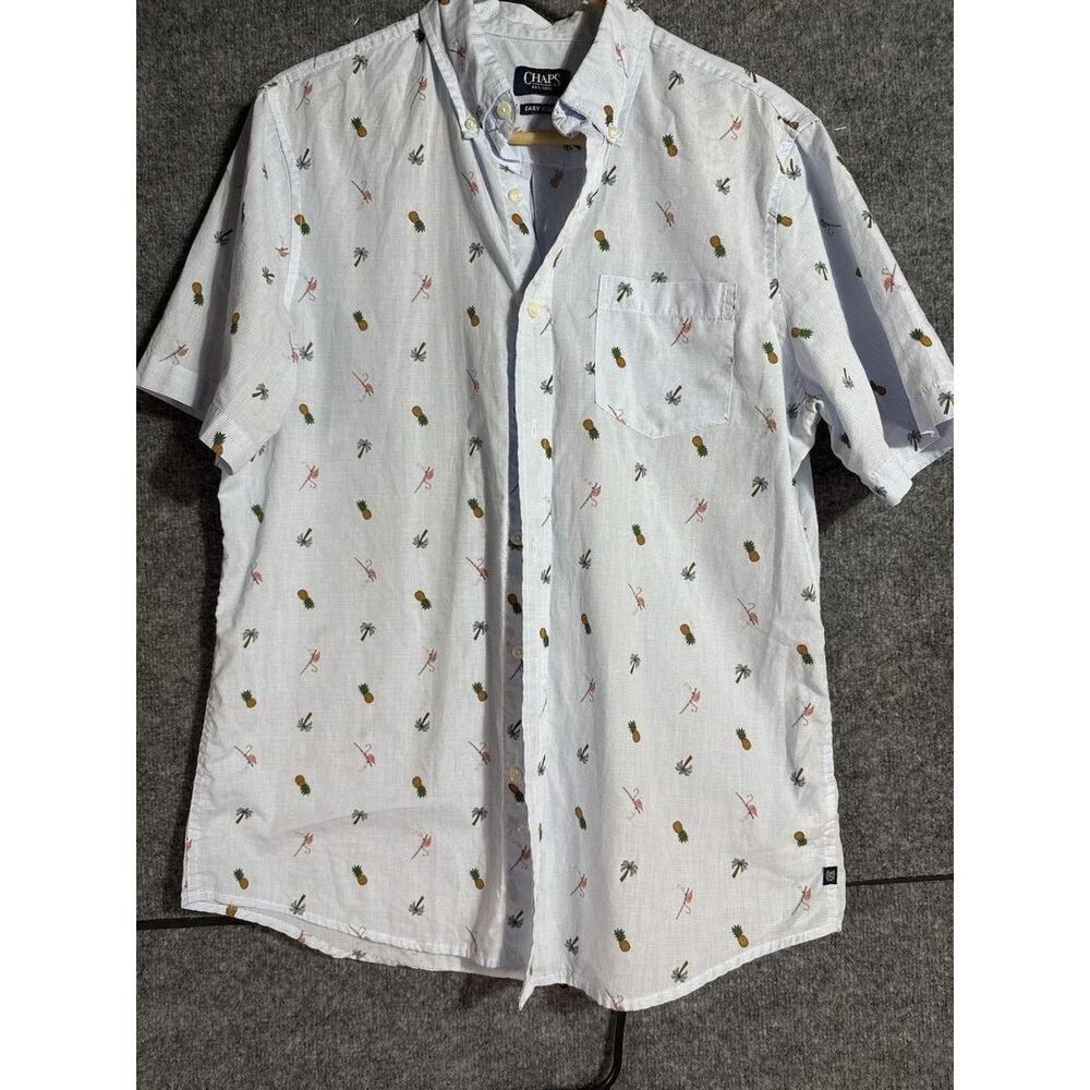 Chaps Men's Blue Polo-shirts